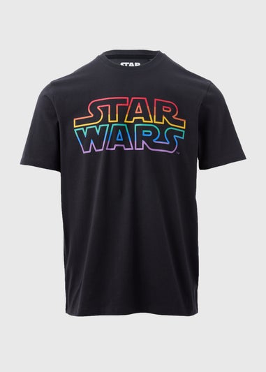 Star Wars Black Rainbow T-Shirt