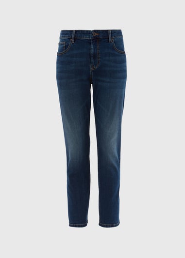 Dark Wash Denim Comfort Fit Jeans