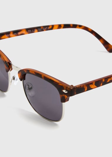 Tortoise Clubmaster Sunglasses