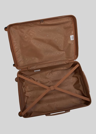 IT Luggage Ecru Hard Shell Suitcase