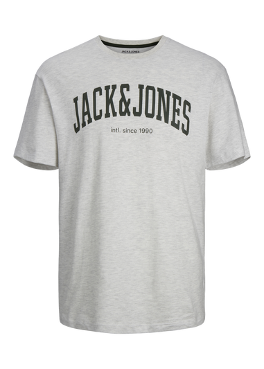 Jack & Jones Boys Grey Crew Neck T-Shirt (6-16yrs)