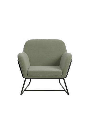 LPD Furniture Charles Armchair Sage (765x660x755mm)