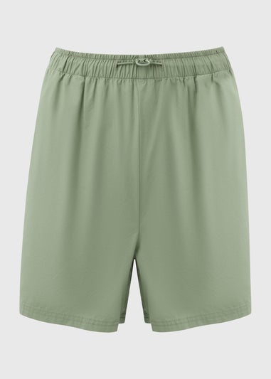 Khaki Parachute Shorts