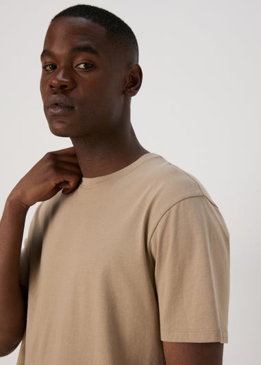 3 Pack Plain Neutral T-Shirts