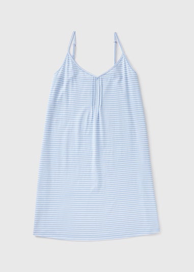 Blue Stripe Strappy Nightie