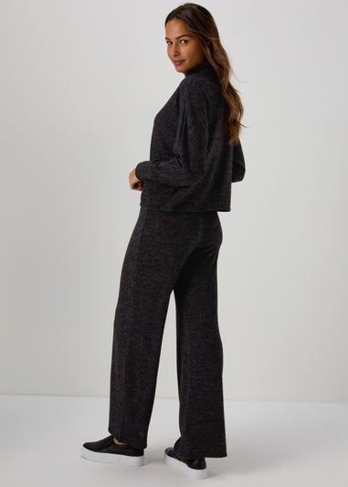 Black Soft Touch Trousers