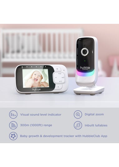 Hubble Nursery Pal Essentials Baby Monitor