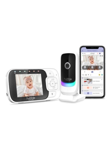 Hubble Nursery Pal Essentials Baby Monitor