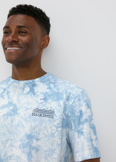 Light Blue Tie Dye T-Shirt