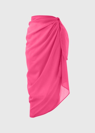 Bright Pink Maxi Sarong