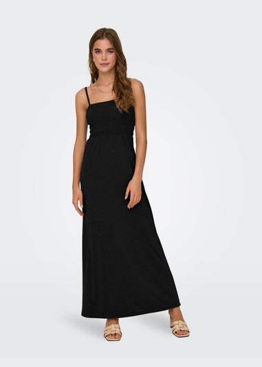 JDY Black Dalila Ankle Smock Dress