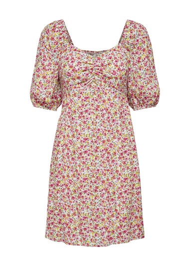 JDY Pink Daisy Dress