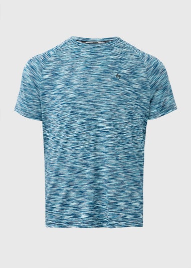 Souluxe Blue Space Dye T-Shirt