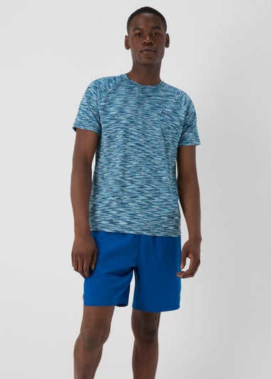 Souluxe Blue Space Dye T-Shirt