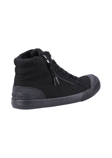 Rocket Dog Black Jazzin Hi 12A Canvas Shoes