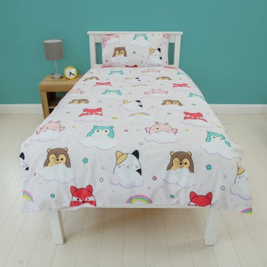 Squishmallows Bright Single Panel Duvet Set