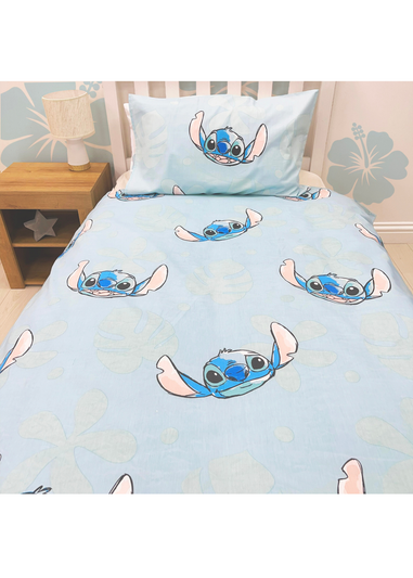 Disney Stitch Floral Garden Duvet Set