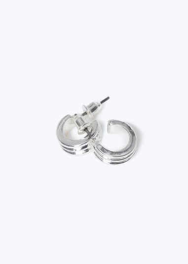 Muse Silver Ridge Mini Hoops