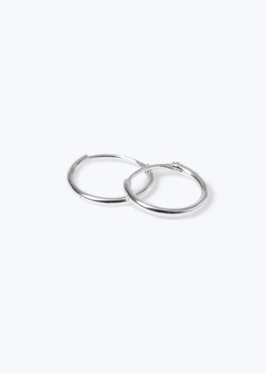 Silver Small Sleeper Earrings