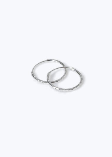 Sterling Silver Hoop Earrings