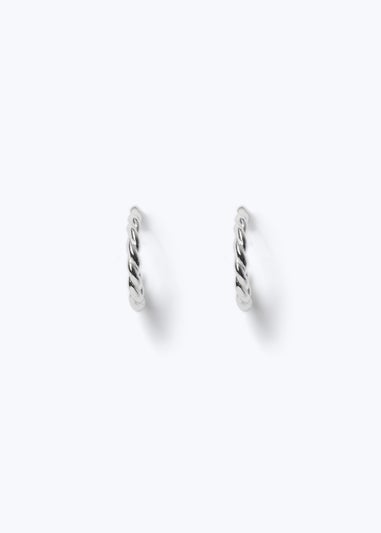 Silver Hoop Earrings