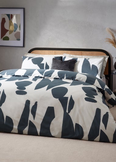 Hoem Meta Abstract Cotton Rich Duvet Cover Set