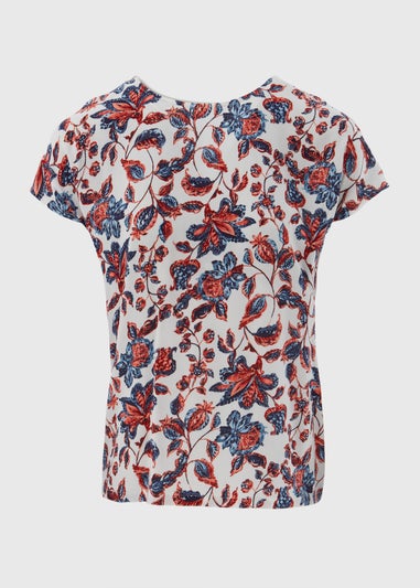 Et Vous Multicolour Floral T-Shirt