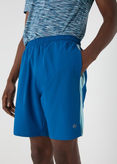 Souluxe Bright Blue Plain Shorts