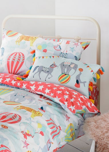 little furn. Vintage Circus Childrens Duvet Cover Set