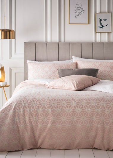 furn. Tessellate Geometric Duvet Cover Set