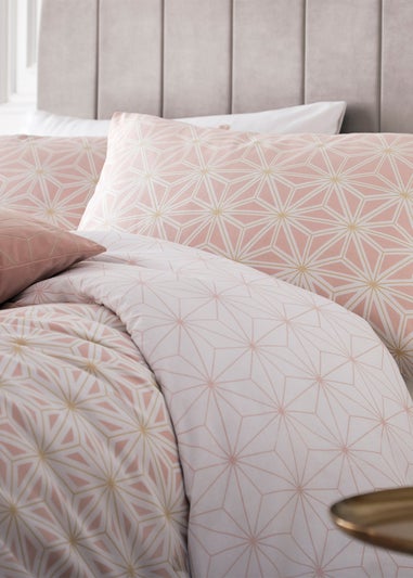 furn. Tessellate Geometric Duvet Cover Set