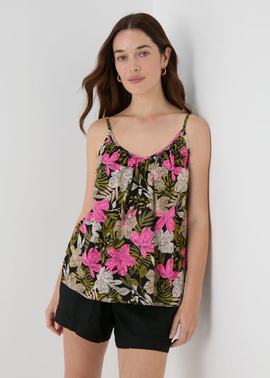 Multicolour Floral Cami Top