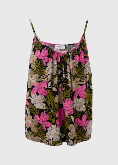 Multicolour Floral Cami Top