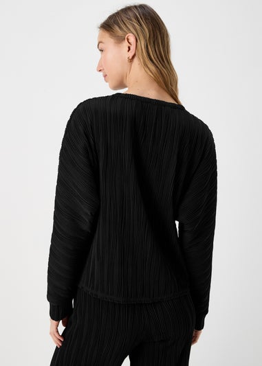 Black Dolman Sleeve Top