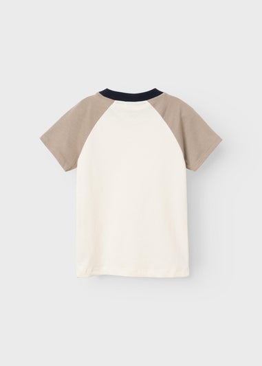 Name It Boys Cream Simple Style T-Shirt (6-12yrs)