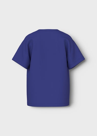 Name It Boys Blue Wave Rider Loose Top (6-12yrs)