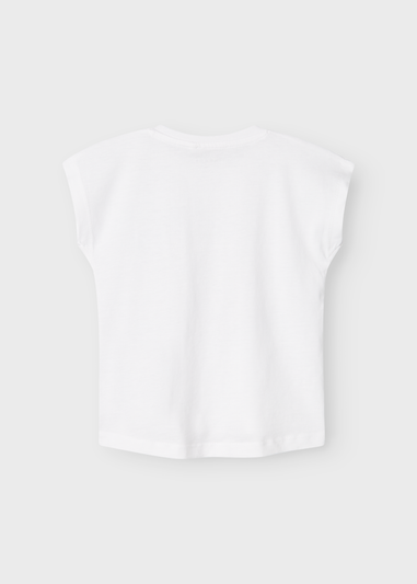 Name It Girls White Road Trip T-Shirt (9mths-5yrs)