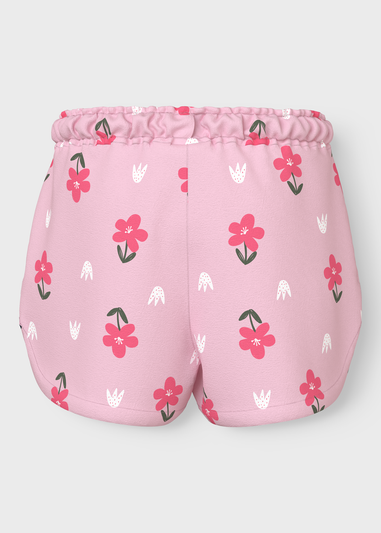 Name It Girls Pink Floral Shorts (9mths-5yrs)