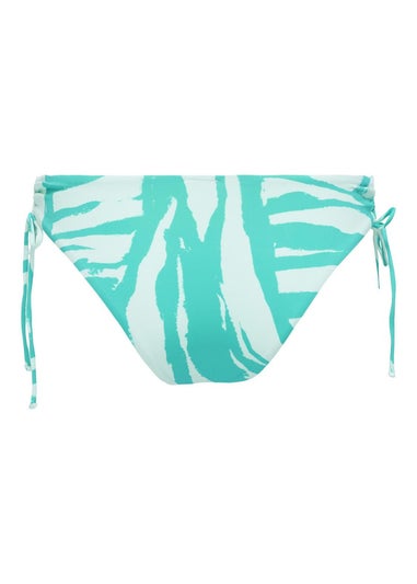 ONLY Teal String Knot Bikini Bottoms