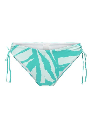 ONLY Teal String Knot Bikini Bottoms
