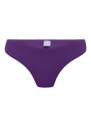 ONLY Purple Brazilian Bikini Bottoms