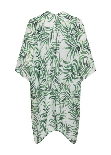 Only Palm Print Kimono