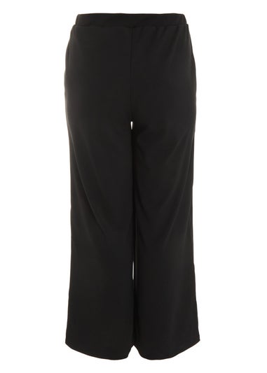 Quiz Black Curve Palazzo Trousers