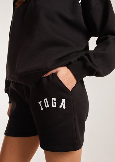 Pink Vanilla Lounge Yoga Sweat Shorts