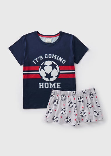 Navy Footabll Pyjama Set