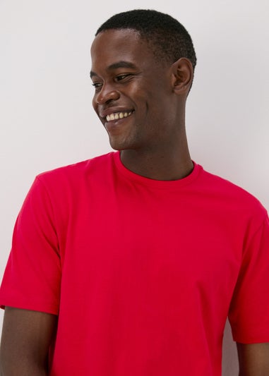 Red Essential Crewneck T-Shirt