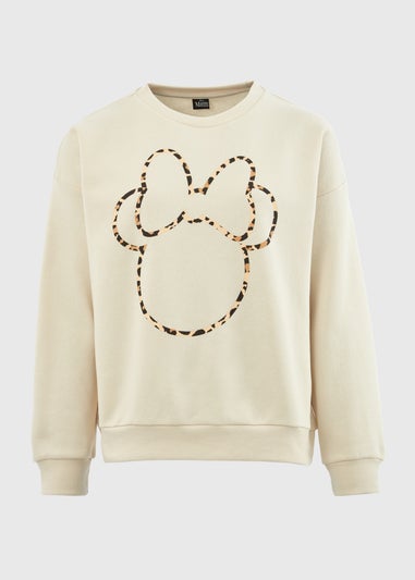 Cream Minnie Mouse Sweatshirt