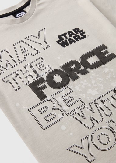 Star Wars Boys Grey T-Shirt (4-13yrs)