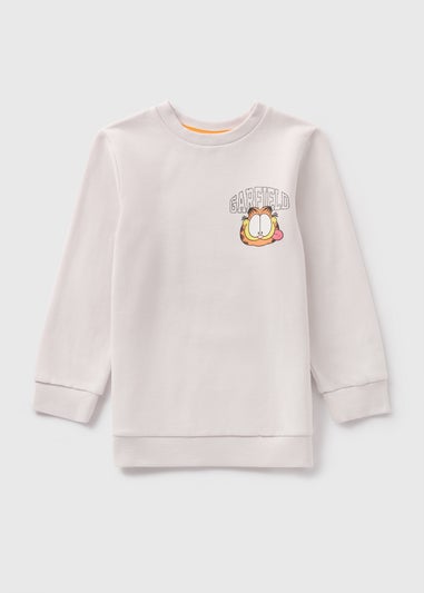 Garfield Girls Grey Sweatshirt (4-12yrs)