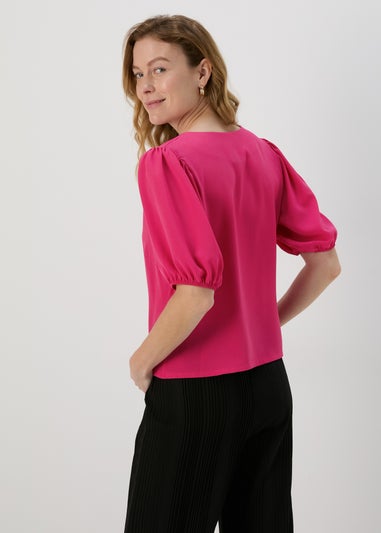 Pink Blouse Top